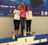 Zlato pro Českou republiku získala na bazénovém mistrovství světa CMAS Gabriela Grézlová